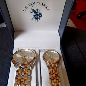 U.S.POLO ASSN TWIN WATCHES